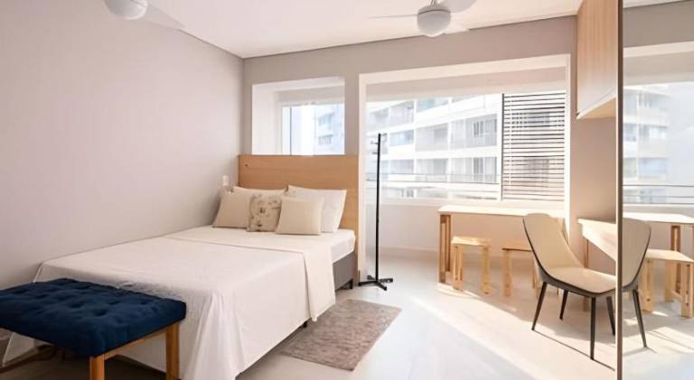 Apartment with 1 room for 4 persons in Olímpia