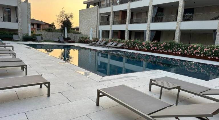 Apartment with pool in Affi