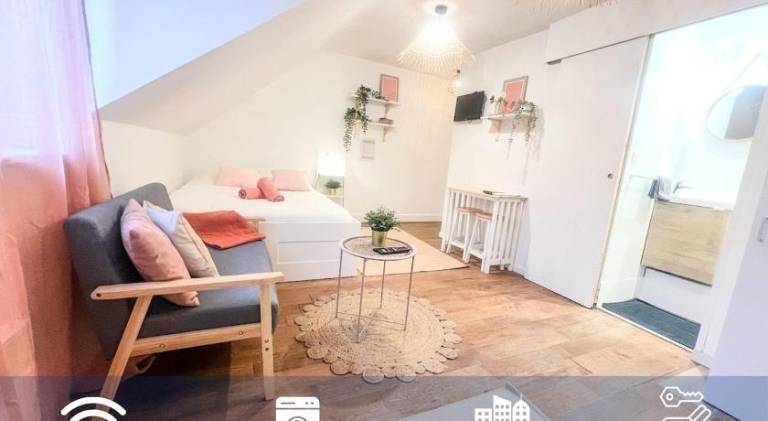 Rental apartment with 1 room for 2 persons in Trignac