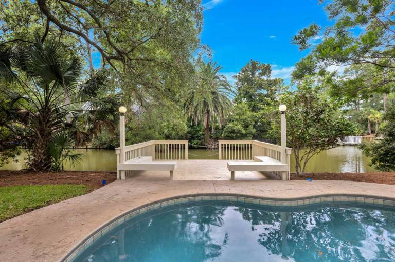 163 Mooring Buoy @ Palmetto Dunes Private Pool & Lagoon Dock Updated Luxury — photo 3