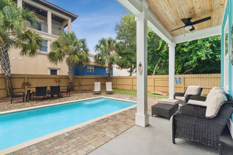House with grill & private pool in Miramar, FL