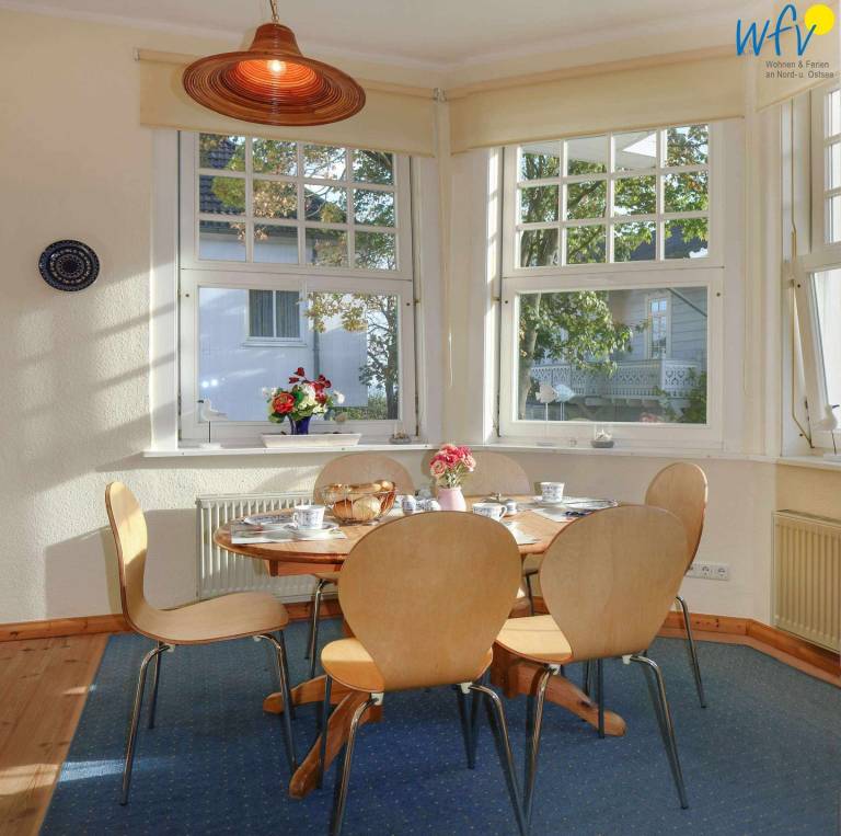 Villa Drei Rosen Ferienwohnung 2 mit WLAN, Garten und Privatparkplatz in Binz — photo 4