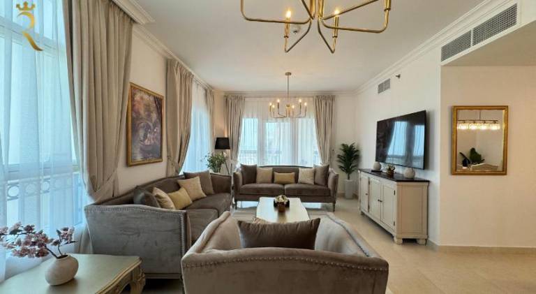 Apartment with pool | Pets allowed in Abu Dhabi