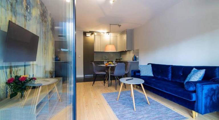 Apartment with patio in Bialystok