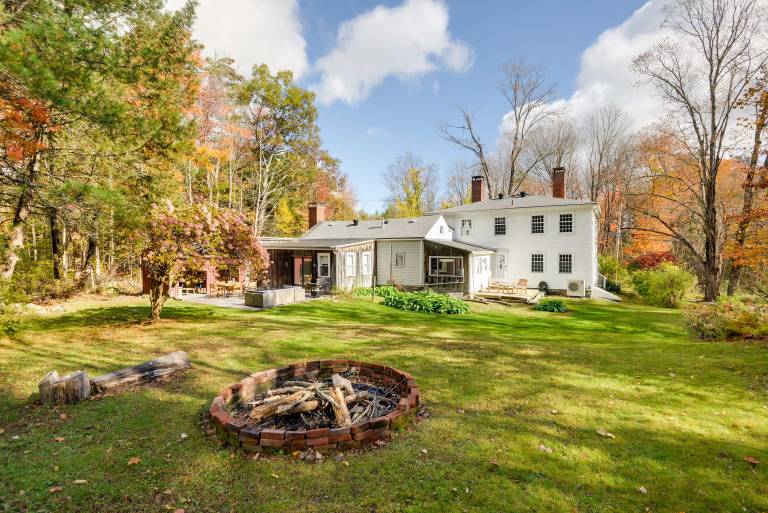 Historic Home w/ Modern Updates on < 4 Acres in Massa