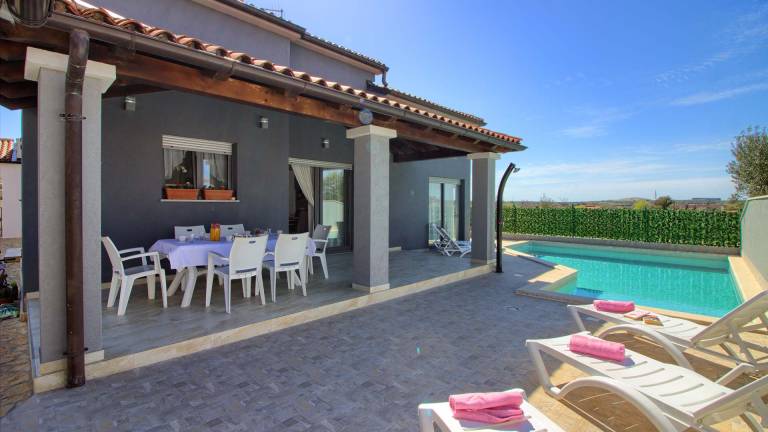 Villa with barbecue, patio & pool — photo 3