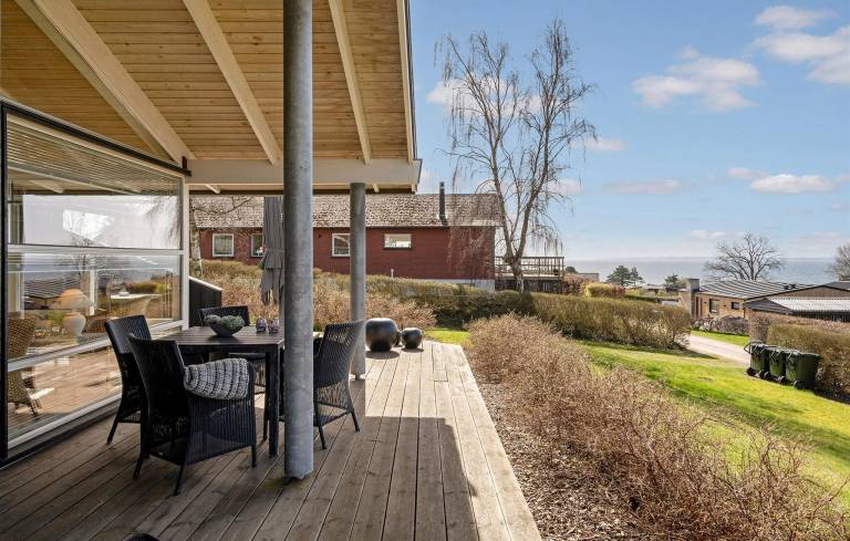 Ferienhaus mit Hund in Egsmark Strand für max. 6 Gäste