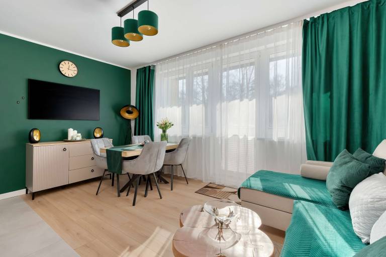 Fundamentowa 4D Gda sk Cosy Apartment Balcony Remote working — photo 5