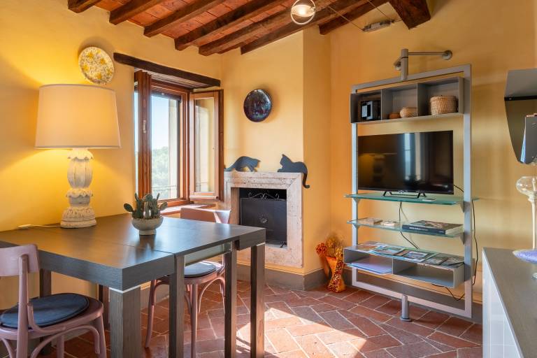 Holiday apartment | Garden view in Sinalunga