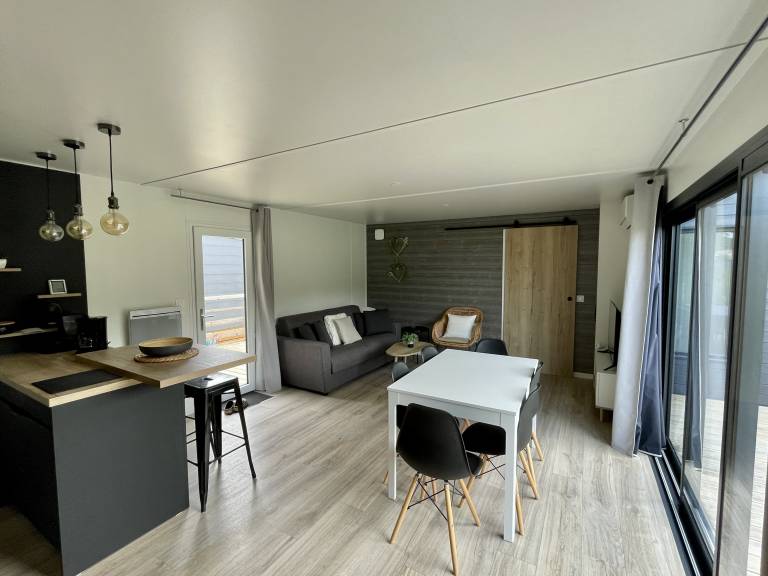 Charming ecolodge in a quiet area, heated pool all year Charente-Maritime — photo 3
