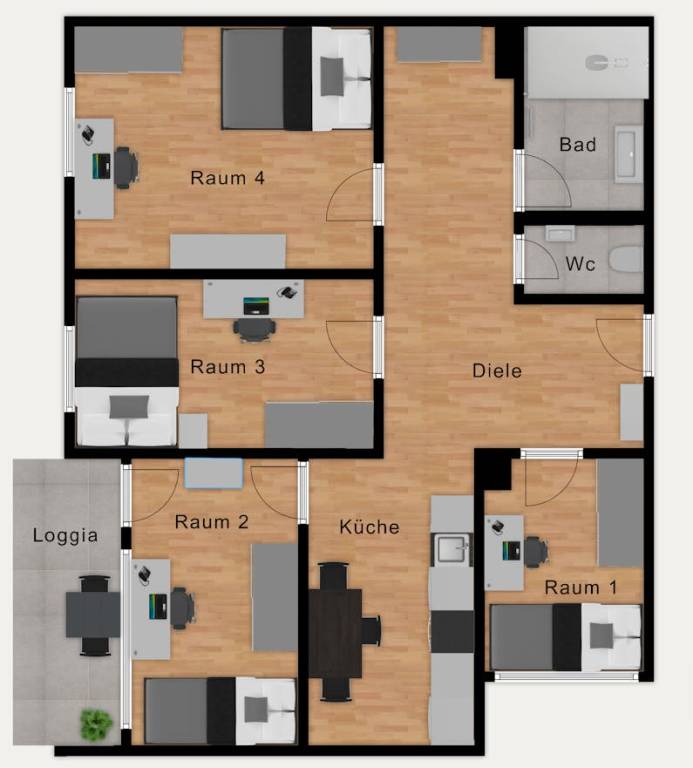 Privatzimmer  Dachau