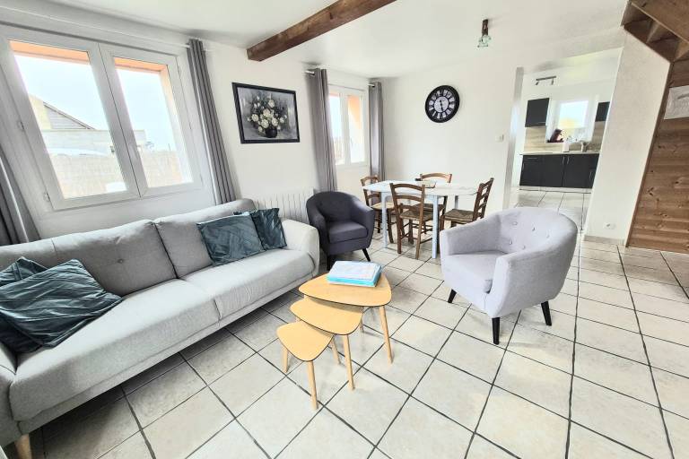 Ferienhaus in Saint-Laurent-sur-Mer&comma; Colleville-sur-Mer f&uuml;r max. 4 Personen am Atlantik