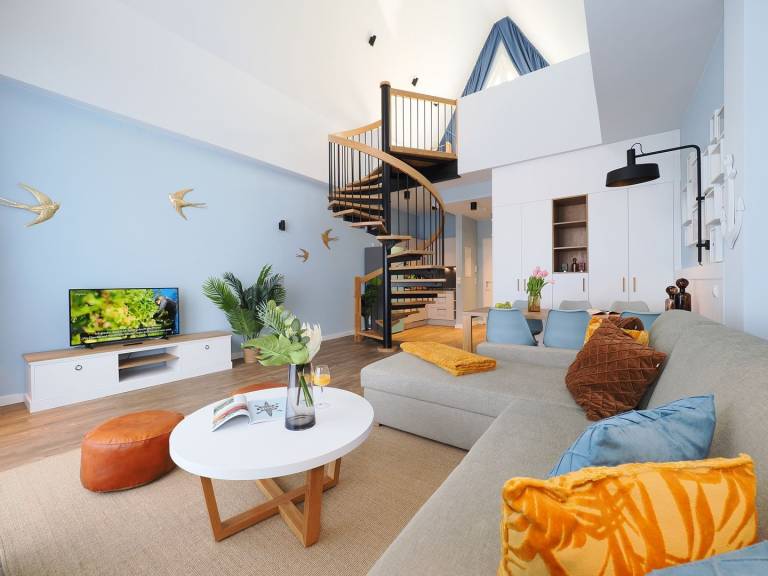 Ferienwohnung mit 1 Schlafzimmer und Balkon — photo 2