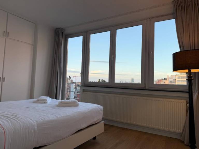 Rental apartment with patio in Brussels