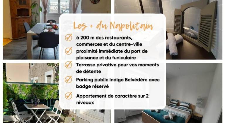 Fully equipped pleasant apartment with patio | Perfect for remote work | Dogs allowed in Thonon-les-Bains
