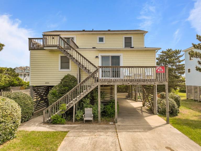 If you're looking for peace, quiet and great ocean views, this is the home for you! in Nags Head, NC