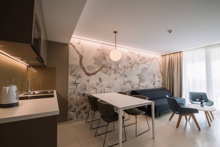 One bedroom apartment with balcony and sea view Novalja, Pag (A-15882-h) — photo 4