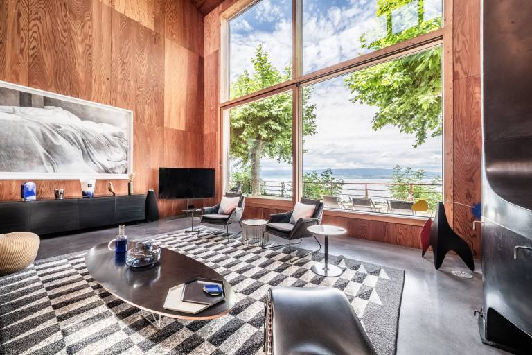 Villa 'Otoctone Bord Du Lac Léman' with Lake View, Wi-Fi and Air Conditioning — photo 4