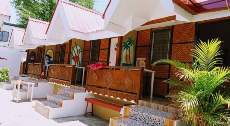 Apartment with patio, barbeque & garden in Puerto Galera