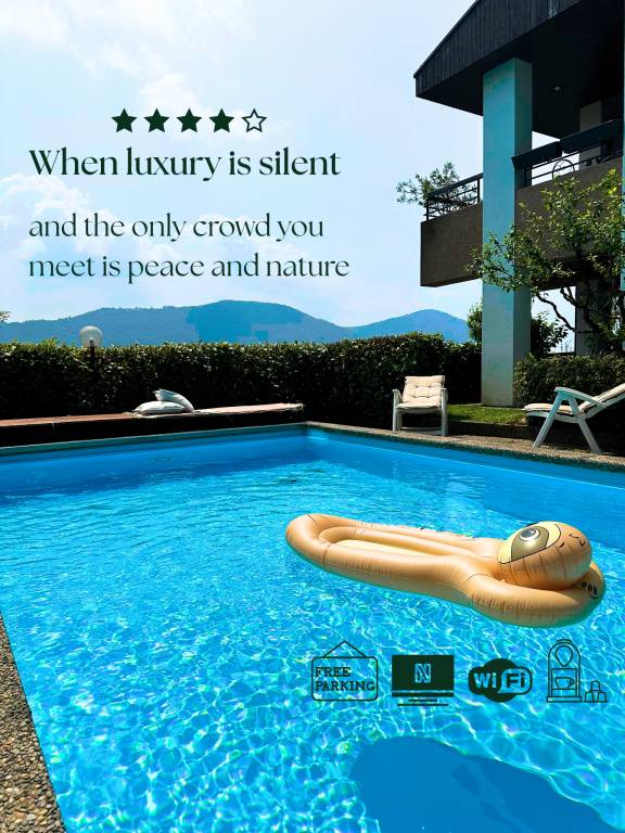 Ferienwohnung mit Hund in Collina d'Oro, Caslano für max. 6 Personen