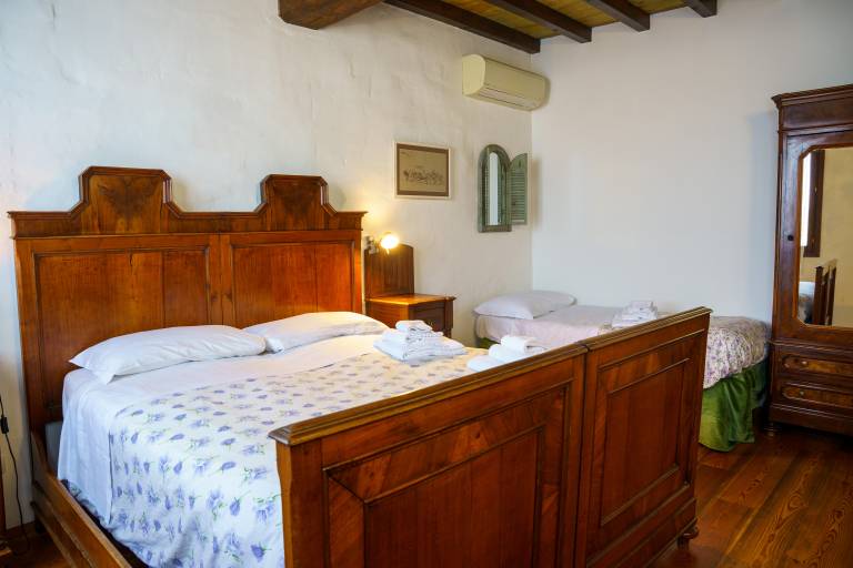 La Lepre Bianca - Agriturismo biologico: Camera tripla — photo 2
