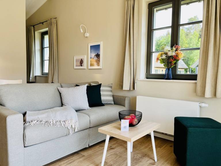 Family-oriented rental apartment with sauna, terrace & yard | Garden view | Pet-friendly — photo 5