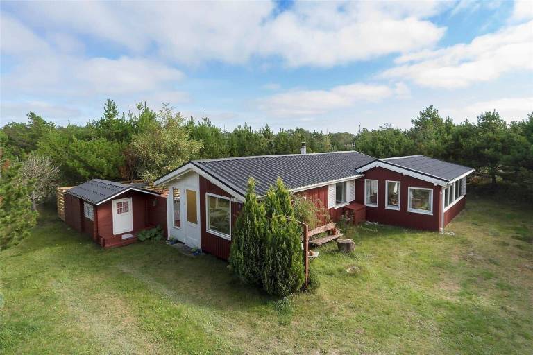 Ferienhaus mit Hund in Sønder Vorupør für max. 4 Gäste