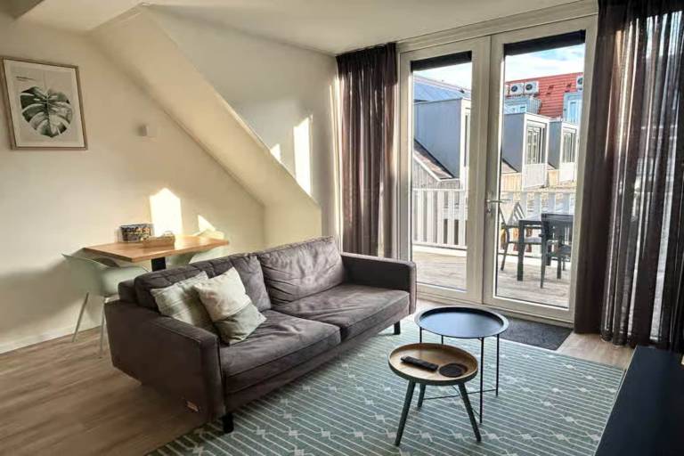 Rental apartment with sauna & yard in Zoutelande