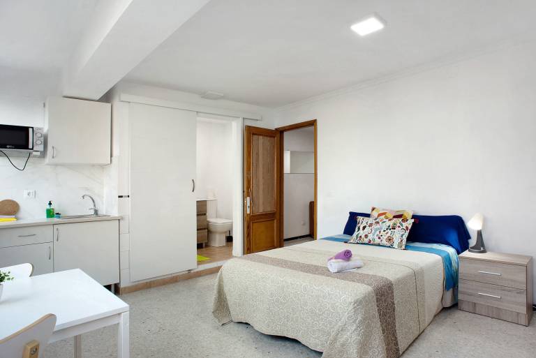 Studio with fast internet | Next to Triana | Mountain view in Las Palmas de Gran Canaria