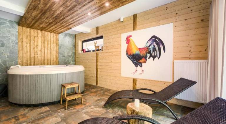 Apartment with jacuzzi, patio & sauna — photo 3