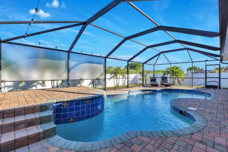 Family-friendly house with private pool | Pet-friendly in Cape Coral, FL