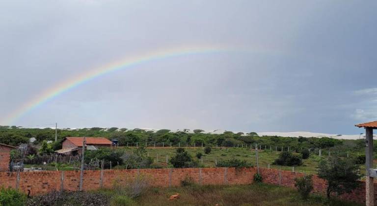 House with yard, patio & barbeque in Santo Amaro do Maranhão