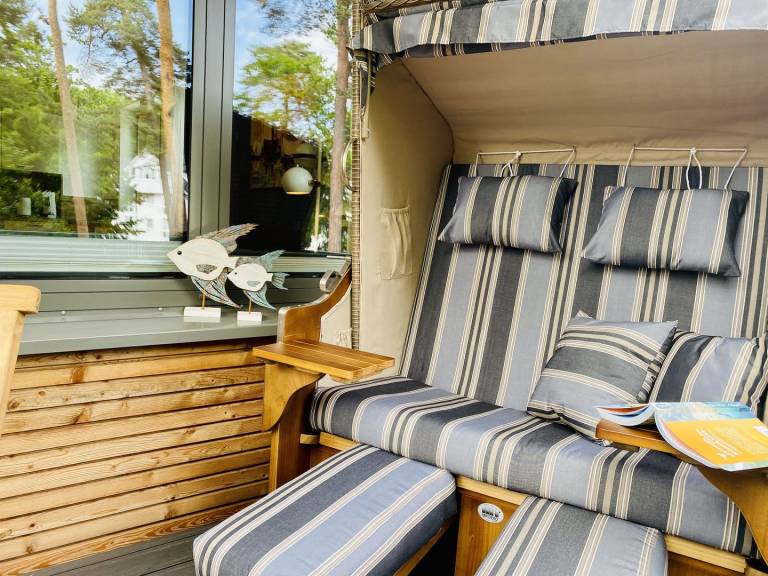 Willkommen in der Ferienwohnung Strandkorb & Meer in den Parkvillen Baabe — photo 4