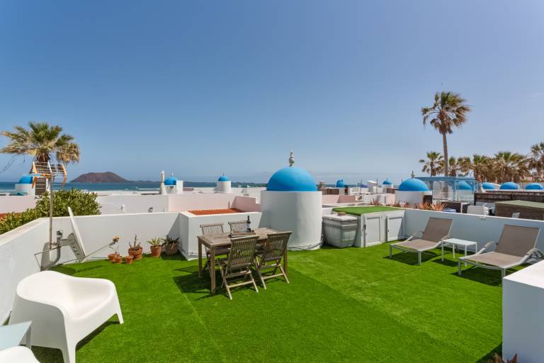 Ferienhaus direkt am Wasser in Corralejo, Fuerteventura f&uuml;r max. 4 Personen