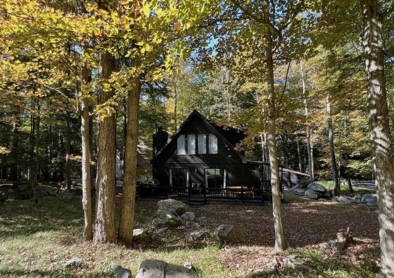 Chalet Lake Ariel