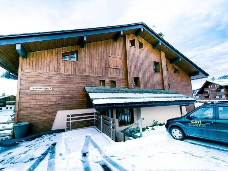 Apt 2 rooms, 6 pers, near slopes, parking, pets allowed in Le Grand-Bornand