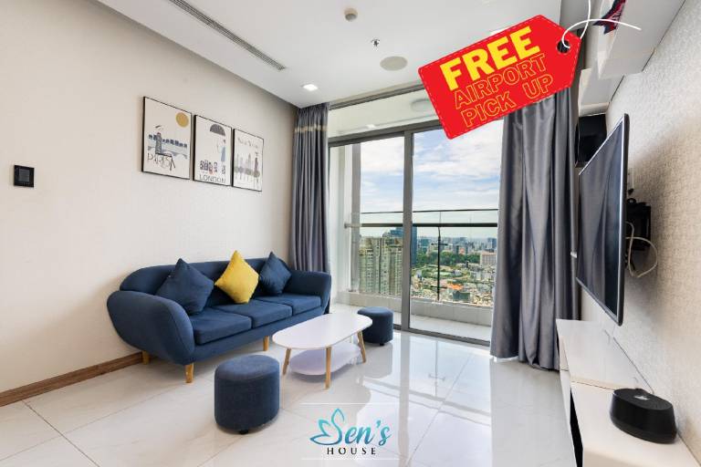 Free AP Pick Up - Highfloor Modern 2BR Apt@PARK 6 in Ho Chi Minh City