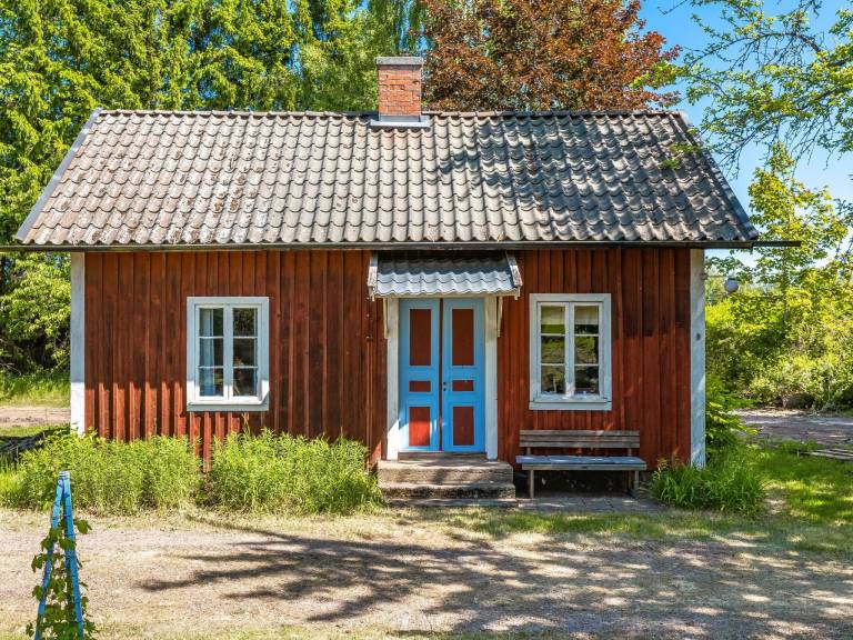 Ferienhaus mit Hund in Tibro, Schweden für max. 4 Gäste