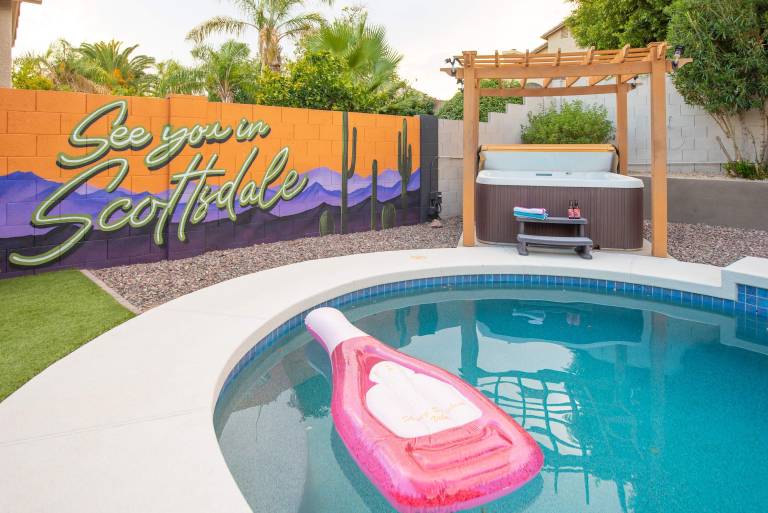 Scottsdale Paradise Poolside with Hot Tub Gym in Scottsdale, AZ