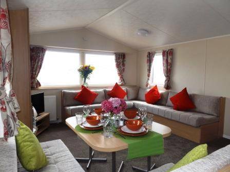 Caravan by the sea Trecco Bay in Bridgend