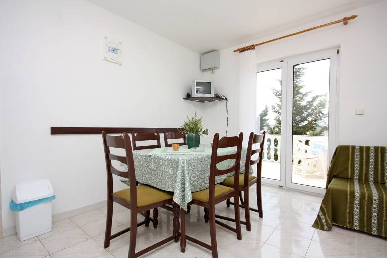 Two bedroom apartment with terrace and sea view Barbat, Rab (A-4962-a) — photo 2