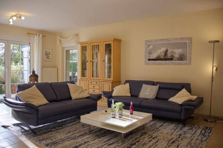 Rental apartment with patio & garden in Fehmarn