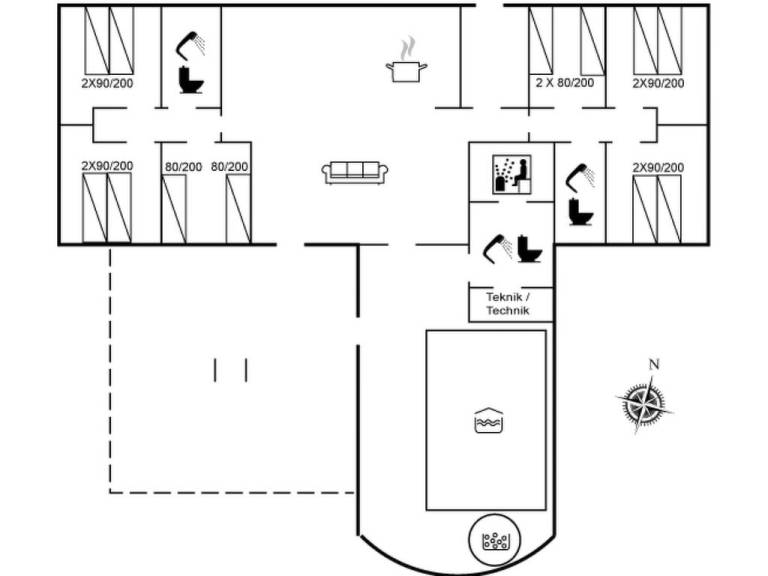 Ferienpark  Væggerløse Sogn