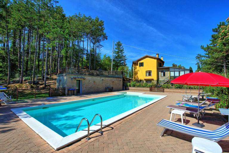 Villa with barbeque, private pool & terrace in Anghiari