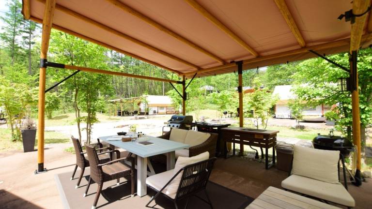 21 m&sup2; Camping Unterkunft