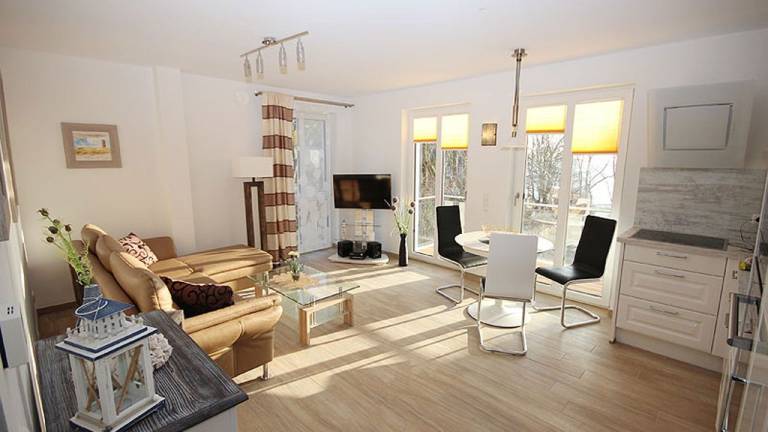 Voll ausgestattete Ferienwohnung | Meerblick