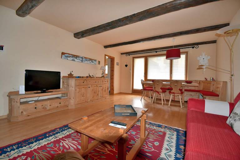 Ferienwohnung in Samedan für max. 4 Personen