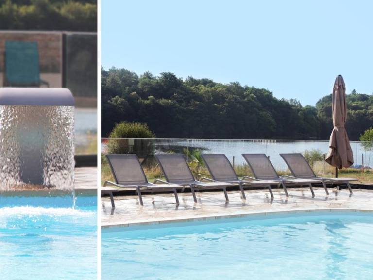 Chalet with heated pool & terrace — photo 3