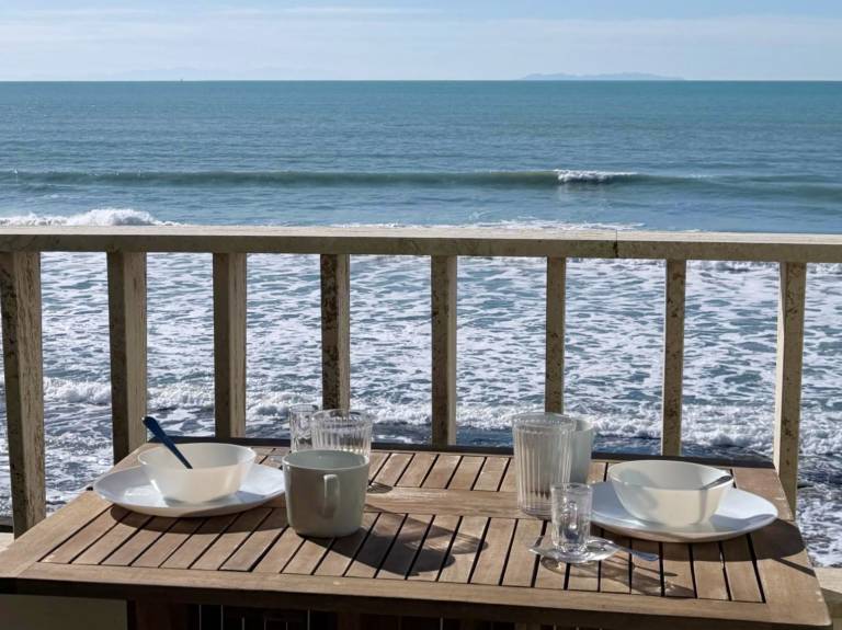 Ferienwohnung mit Terrasse | Nah am Strand