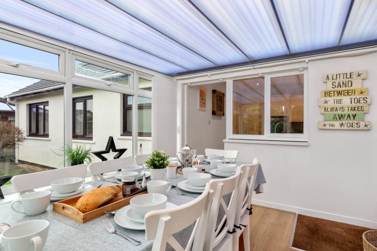 Children-friendly ample cottage with garden | Garden view | Pet-friendly in Tenby